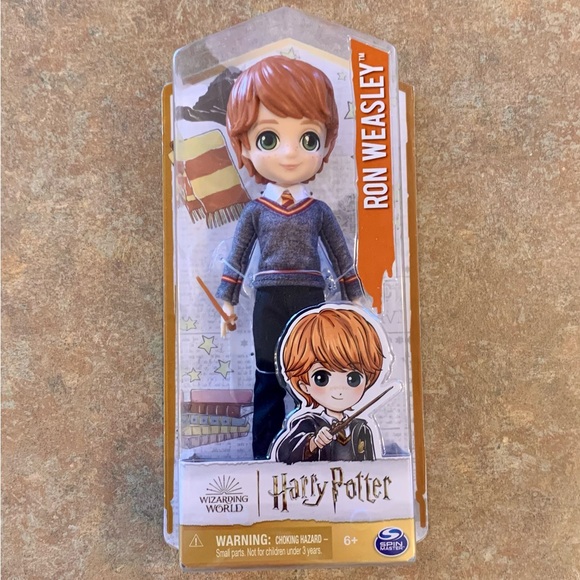 Harry Potter - Spin Master - Wizarding World - Ron Weasley Figurine NEW - Picture 2 of 5